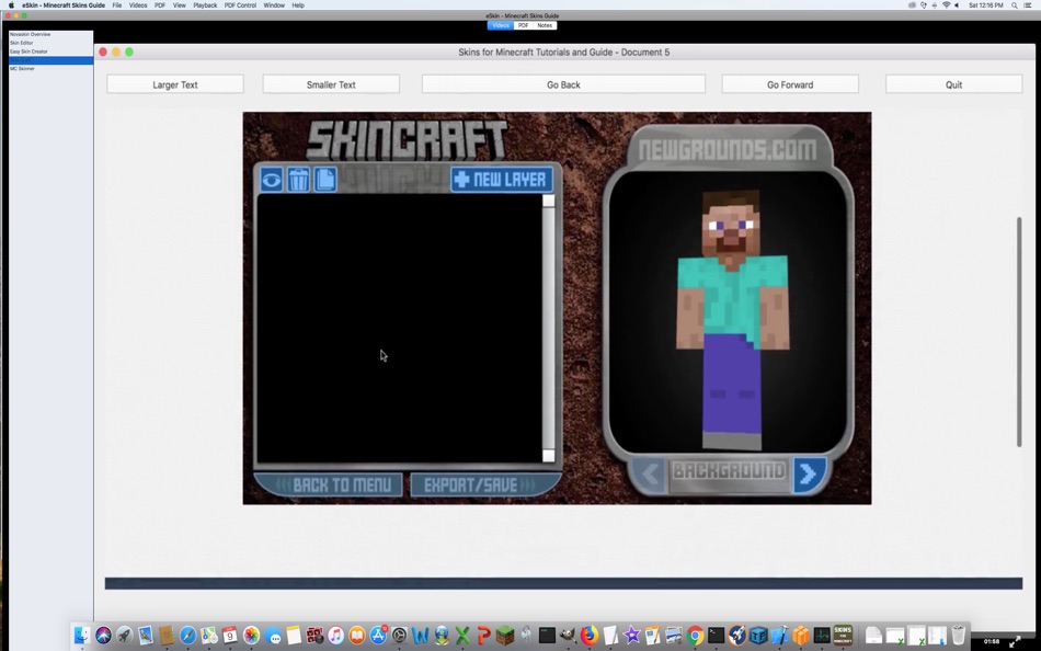 #2. eSkin - Minecraft Skins Guide (macOS) 由: Flamethrower