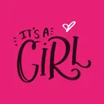 It's a Girl! iMessage Stickers App Contact