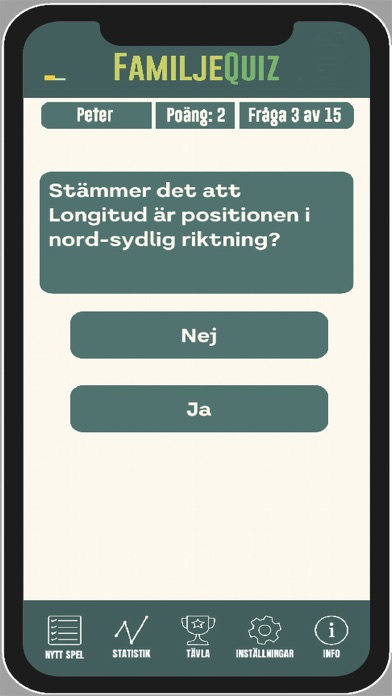 FamiljeQuiz Screenshot