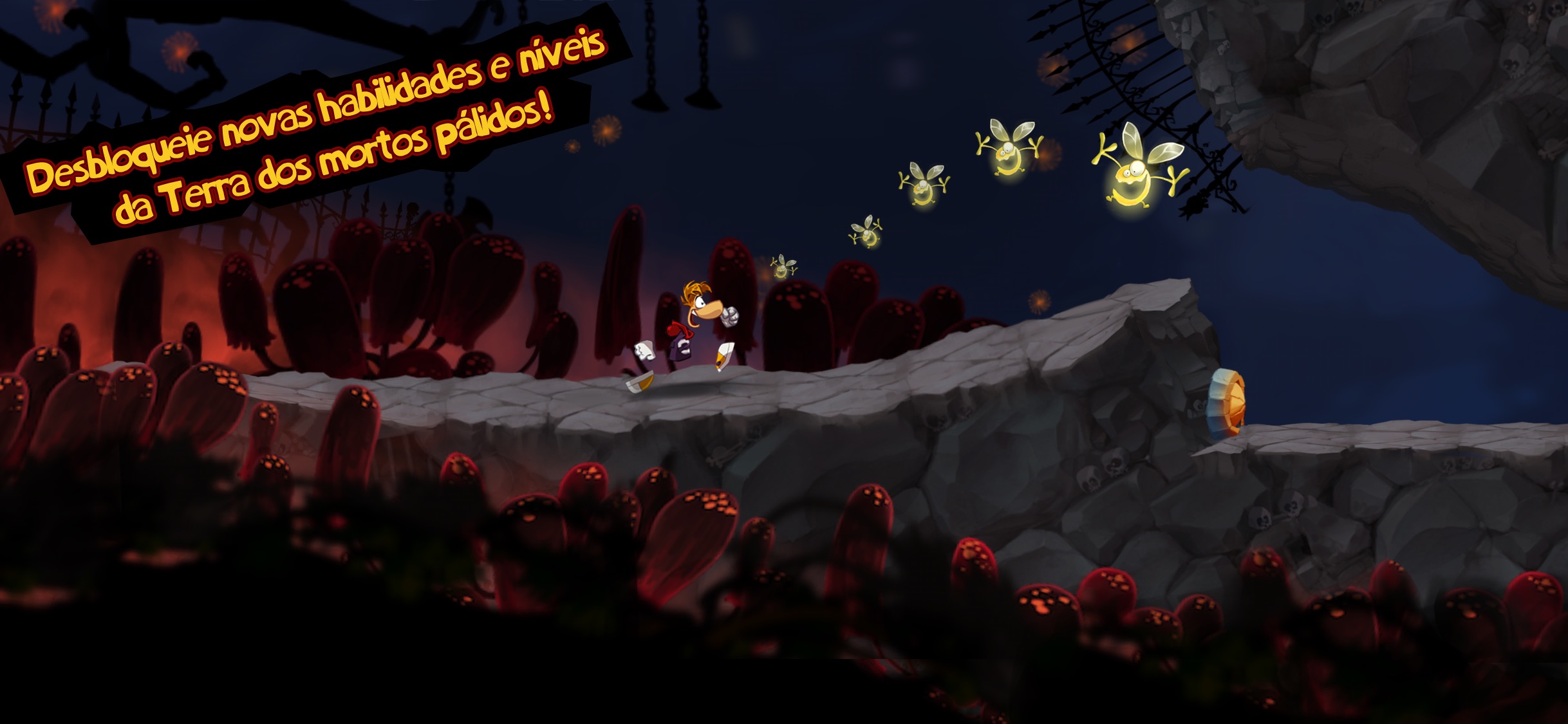 Screenshot do app Rayman Jungle Run