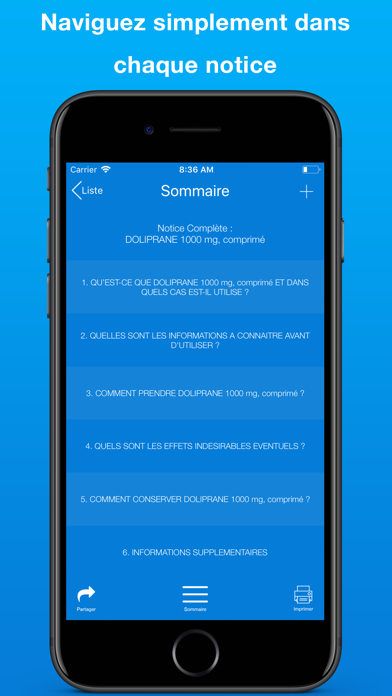 Médicaments - Notices screenshot 4