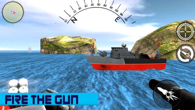 Navy Gunner Warship