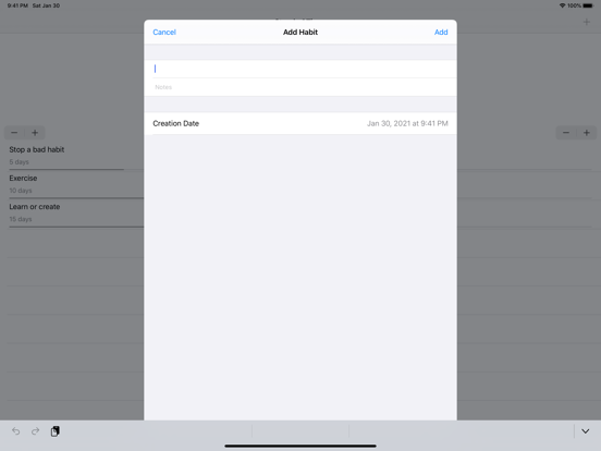 Screenshot #5 pour Streaks&Timer