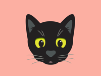 Black Kitty Sticker Pack