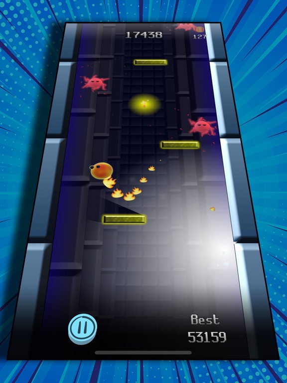 Glou - Jump to infinity! iPad screenshot