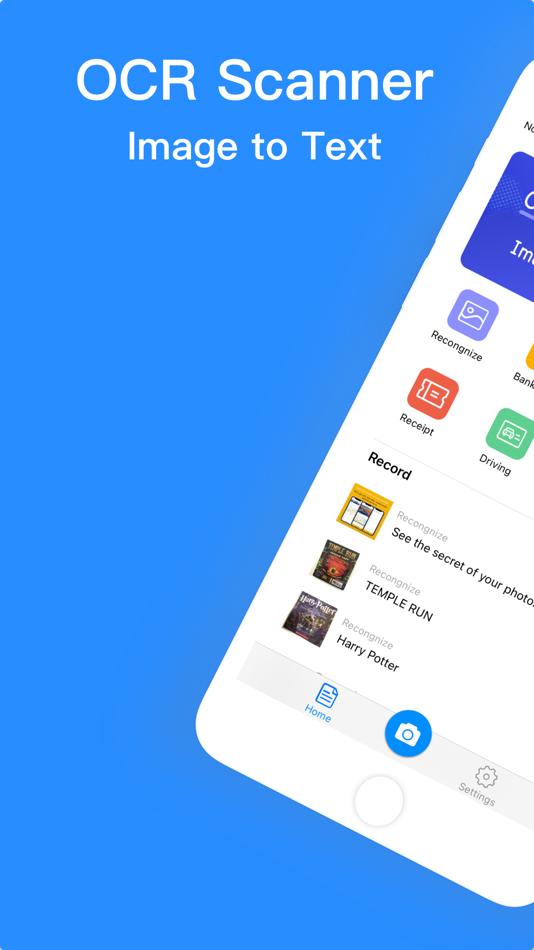 Image to Text : OCR Scanner - 1.4 - (iOS)