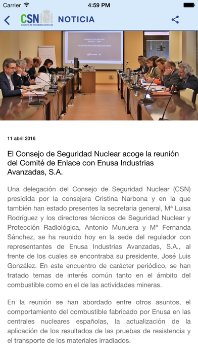 noticias CSN Screenshot