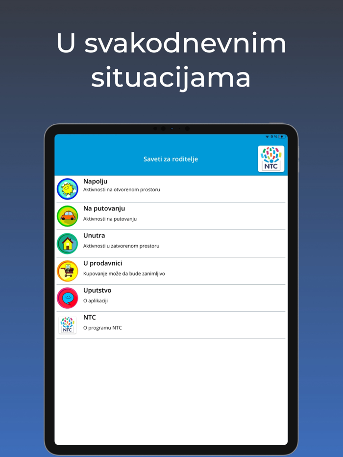 Saveti za roditelje NTC