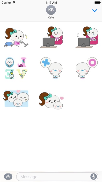 Mother And Her Child Sticker