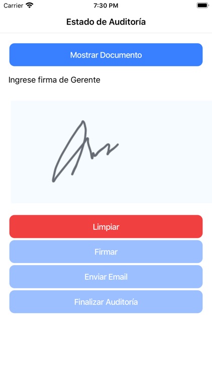 Auditores Application screenshot-7