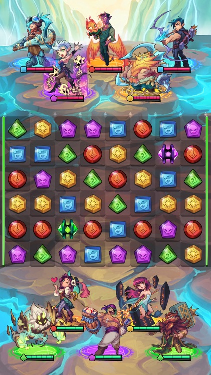 Puzzle Brawl - Match 3 RPG screenshot-5