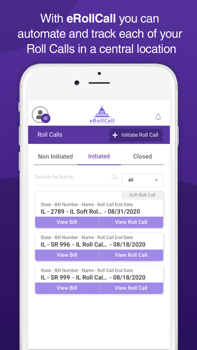 eRollCall Screenshot
