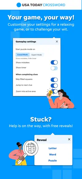 Game screenshot USA TODAY Games: Crossword+ hack