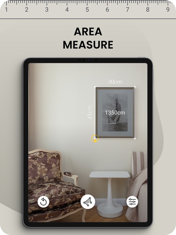 Screenshot #6 pour Ruler AR - Regle Mesure Metre