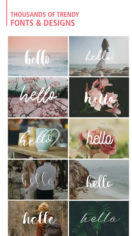 Typic - Text on Photos