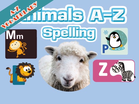 Animal A-Z English Spellingのおすすめ画像1