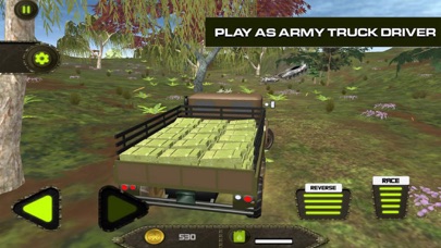 Screenshot 3 of Army Cargo Truck Mission 3D App