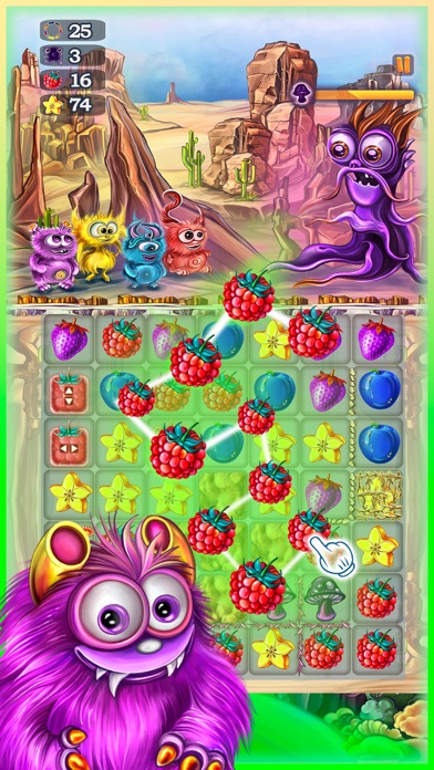 Screenshot #1 pour Fluffland Adventum - Match 3