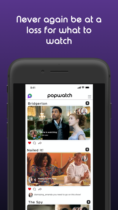 Popwatch: Find shows & movies Screenshot