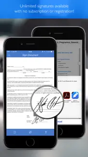 sign pdf documents iphone screenshot 2