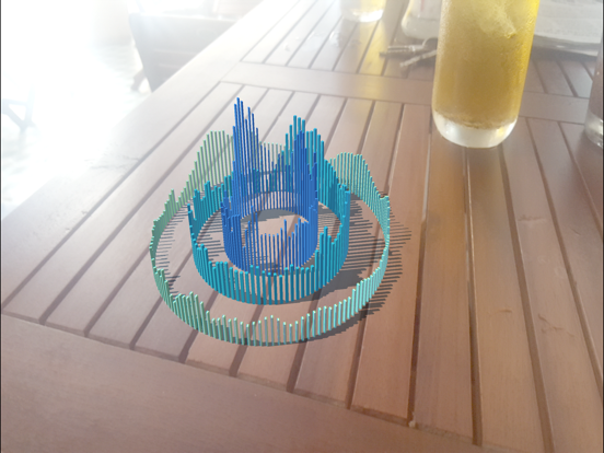 Screenshot #5 pour AR Audio Spectrum 3D