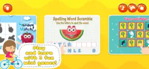 Fancy Fruit Vocabulary Game screenshot #1 for iPhone