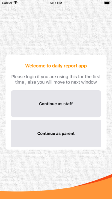 Daycare dailyreport Screenshot