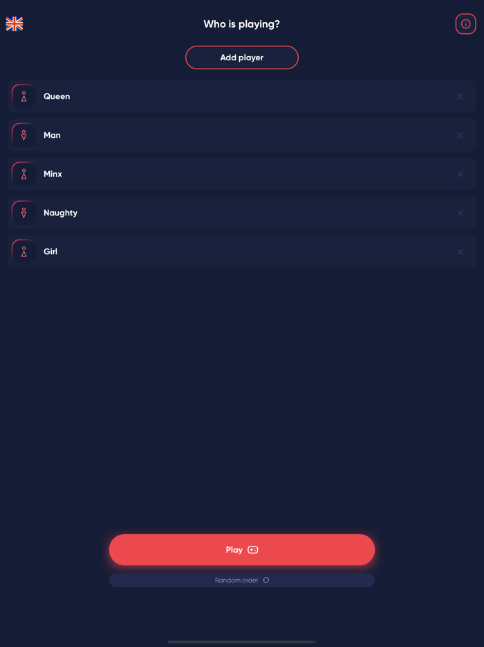 Truth or Dare Dirty Party-Game