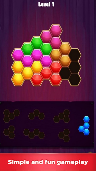 Block Hexagon 1010 Fun screenshot 1