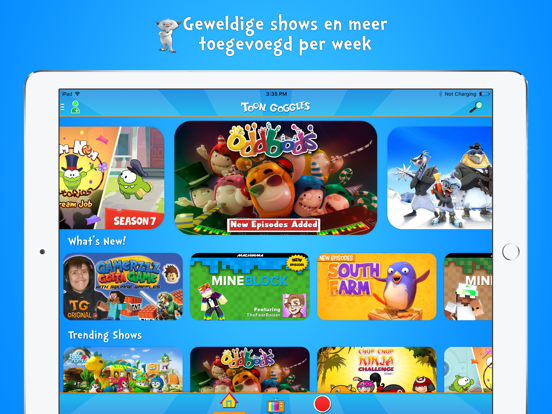 Toon Goggles Cartoons for Kids iPad app afbeelding 1