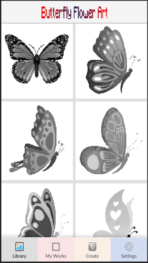 Butterfly & Flower Pixel Color(圖4)-速報App
