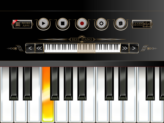 The Best Piano iPad screenshot