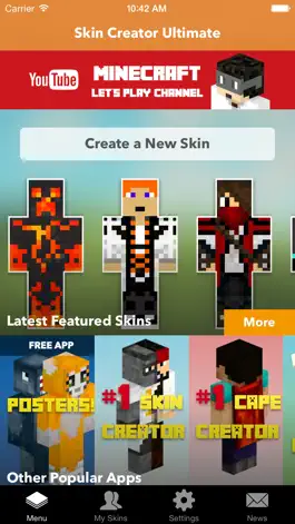 Game screenshot Skin Creator PE for Minecraft apk