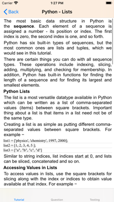 Tutorial for Python screenshot 2