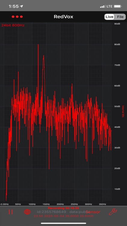 Infrasound Recorder screenshot-4