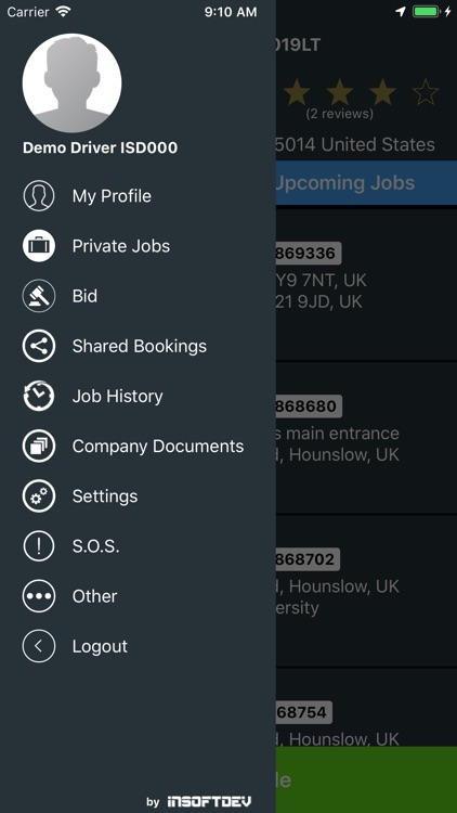 INSOFTDEV SmartCar Driver