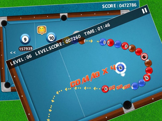 Screenshot #6 pour Pool Marble Blast