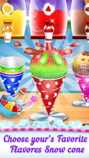 Snow Cone Maker Game(圖3)-速報App