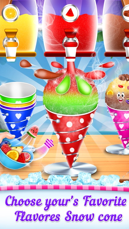 Snow Cone Maker Game