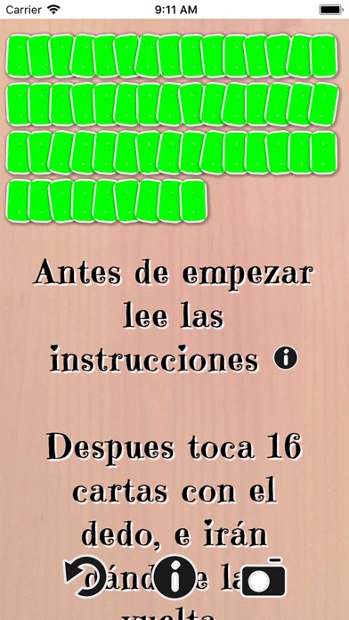 Cartas Blancas Screenshot