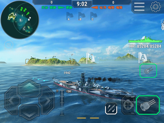 Screenshot #6 pour Warships Universe Naval Battle