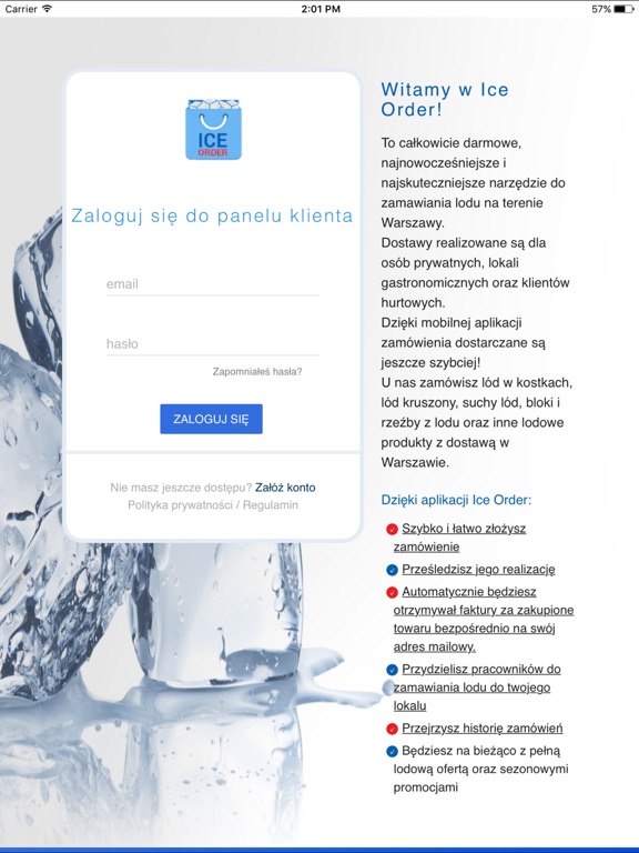 Screenshot #4 pour IceOrder Klient