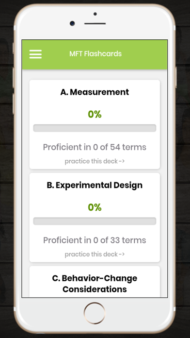 MFT Flashcards screenshot 3