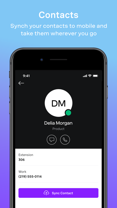 Vonage Business Communications Screenshot