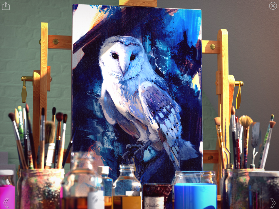 #6. Realistic Paint Studio (iOS) 由: Aleksandr Komarov