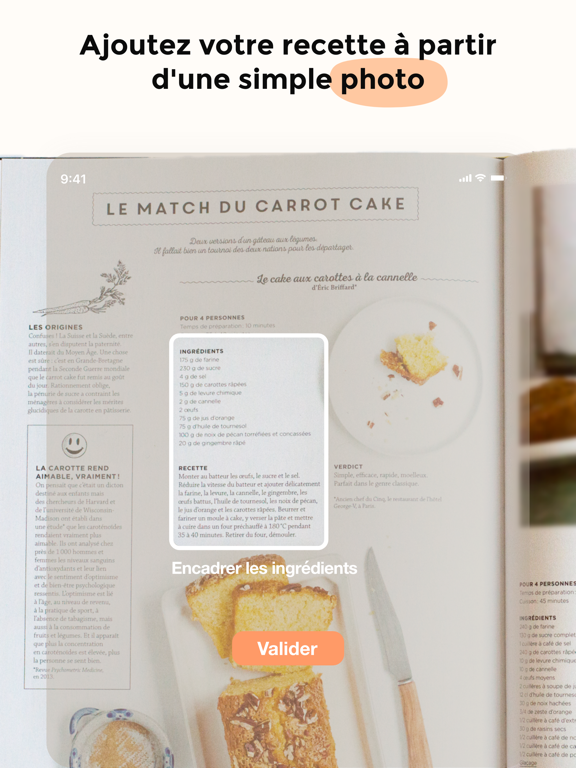 Screenshot #5 pour RecipeTank gestion de recettes