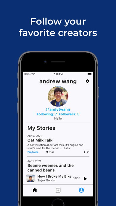 Epic: Social Storytelling Screenshot