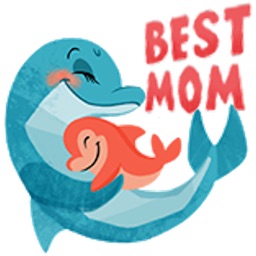 Mommy I Love You Animals Emoji
