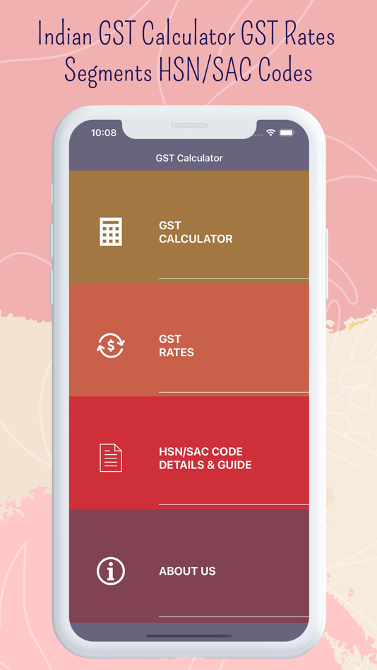 #1. GST Calculator - HSN SAC Code (iOS) 由: Loopbots Technology