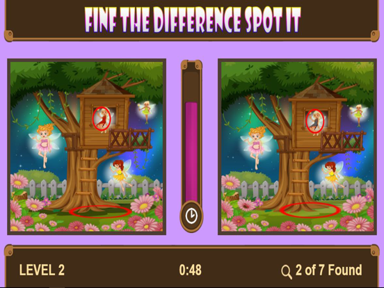 Find The Difference Spot It iPad screenshot